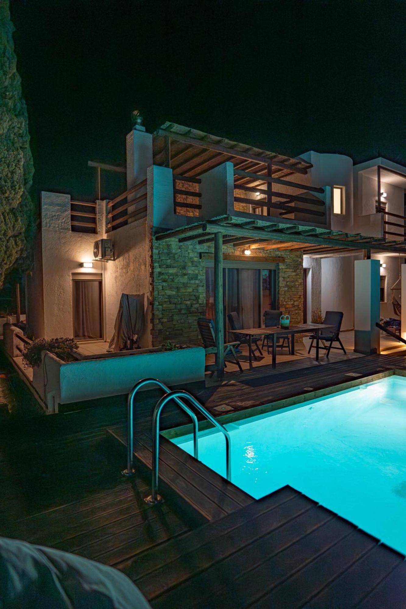 Apollonas & Sibylla Villa Chorio  Exterior foto