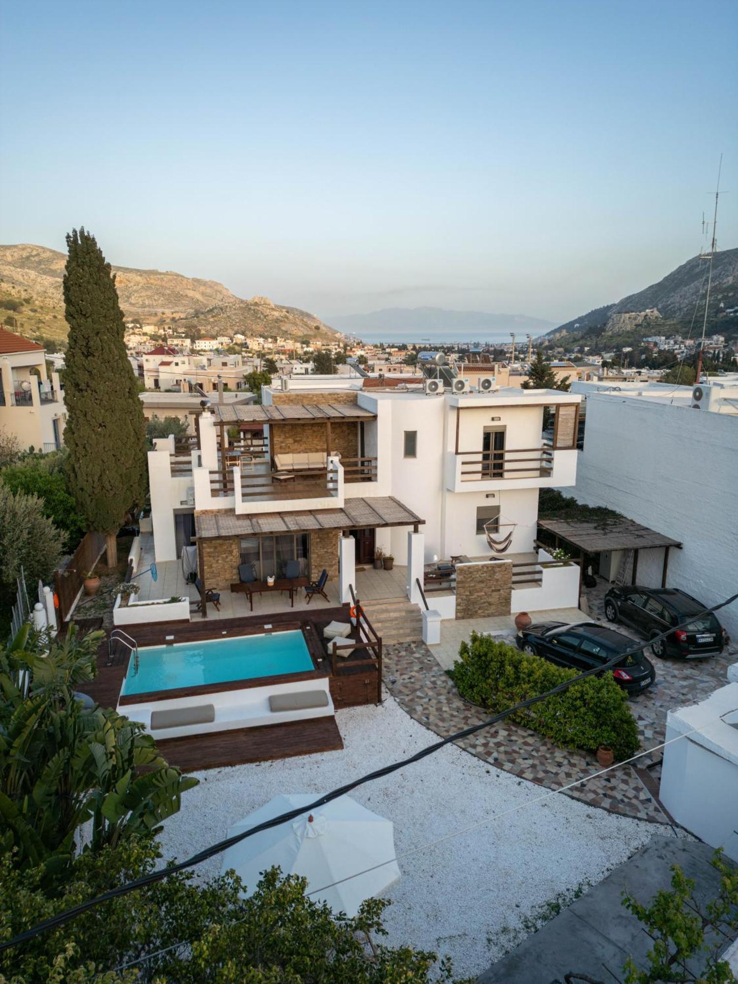Apollonas & Sibylla Villa Chorio  Exterior foto